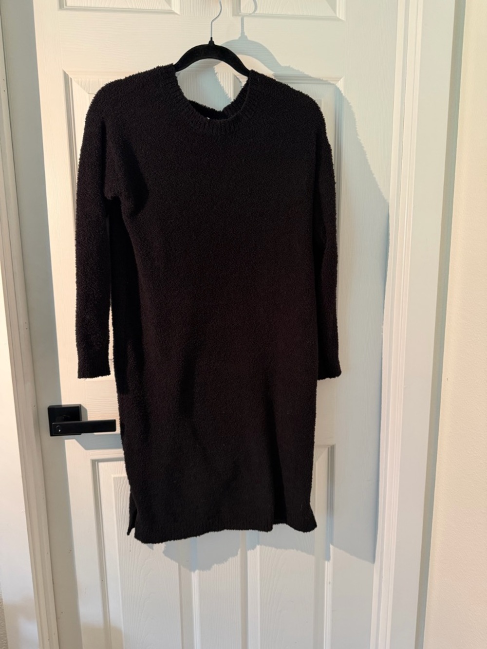 Jessica Simpson Black Long Sleeve Knit Dress